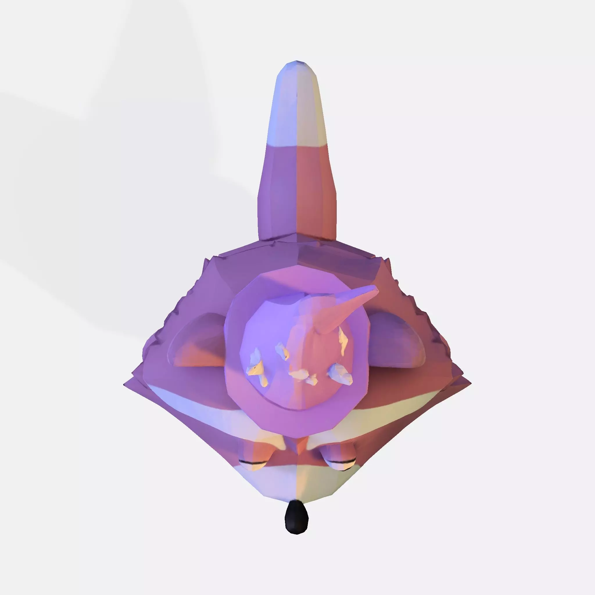 Raccoon 3D Model Lowpoly for Games Animation 3d print 3D model_15