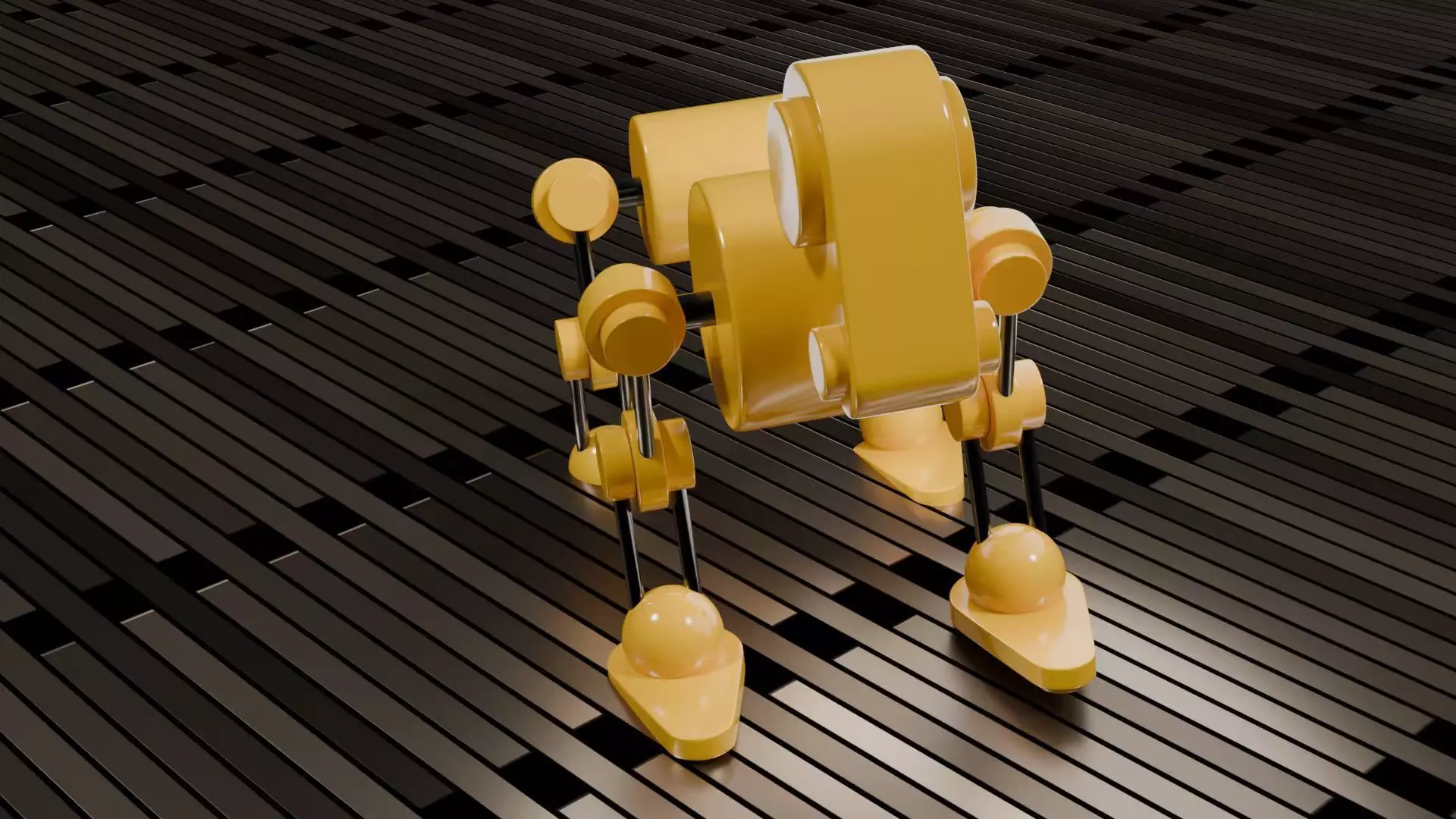 Rex Dog Model 3D model_3