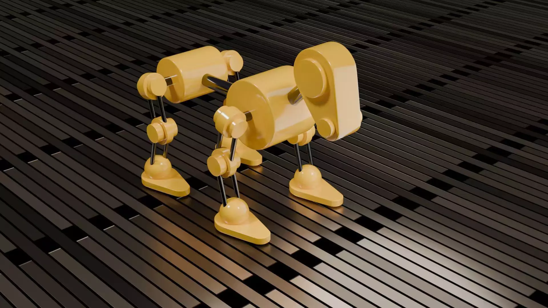 Rex Dog Model 3D model_1