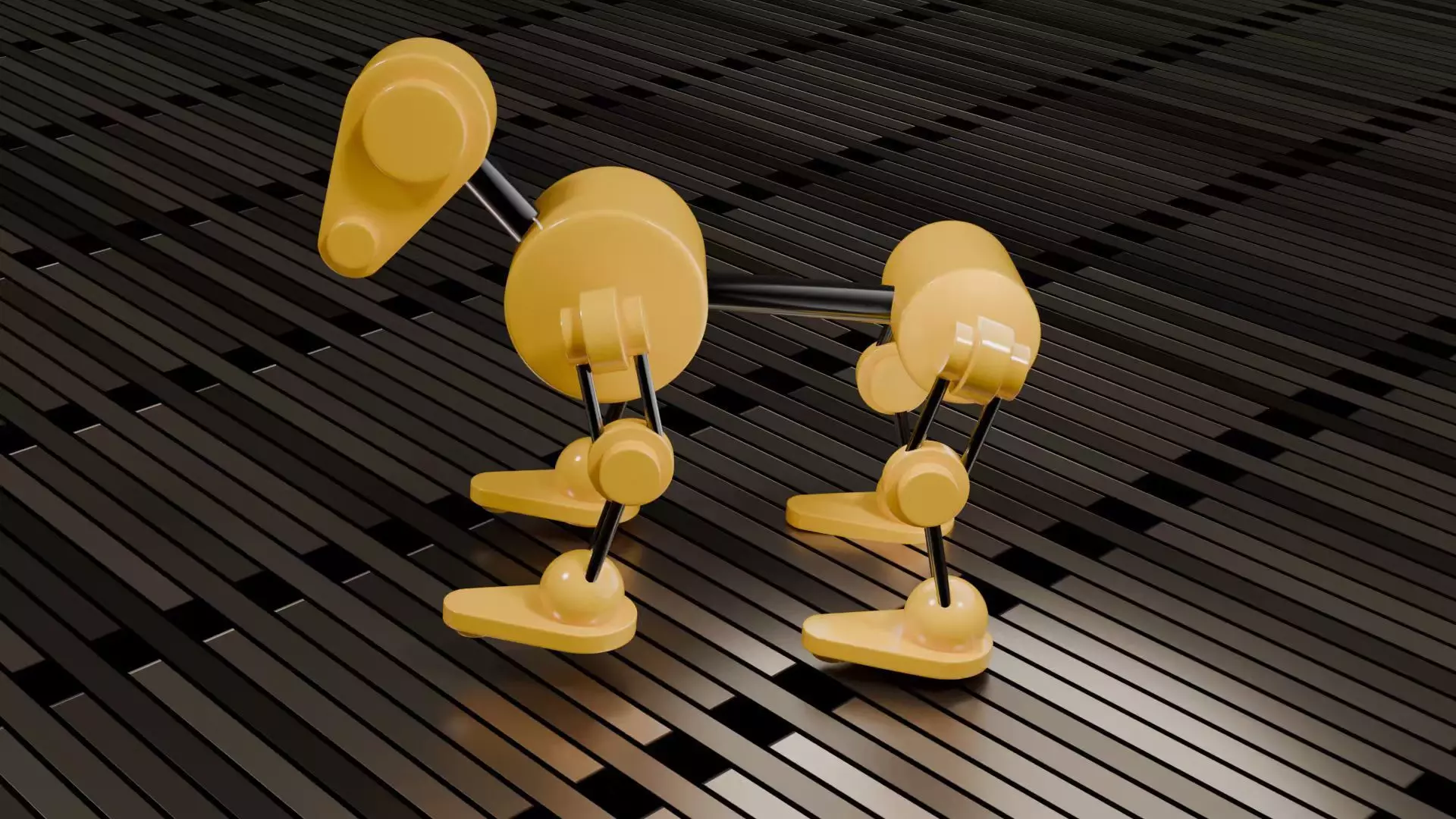 Rex Dog Model 3D model_2