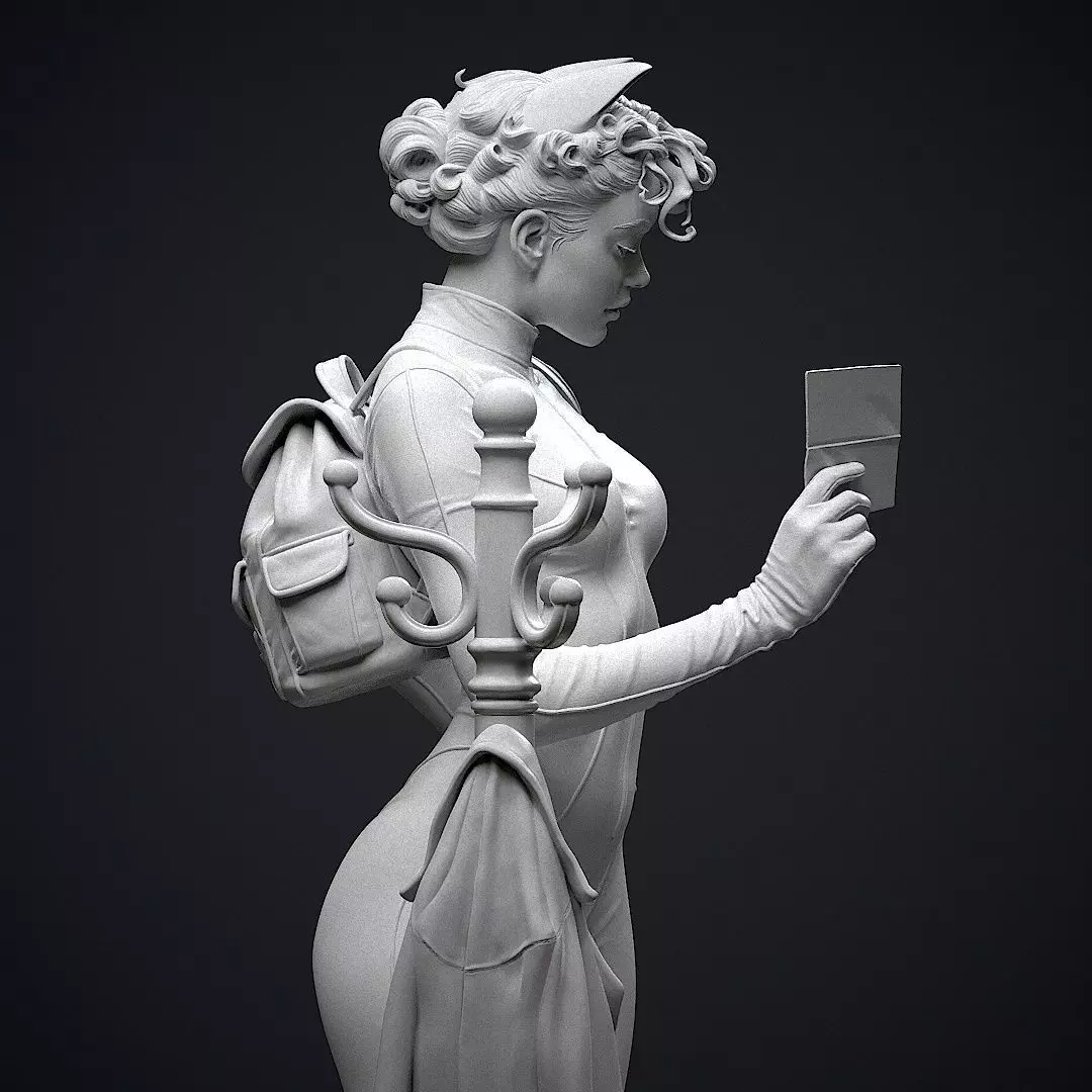 Catwoman Detective 3D print model_19