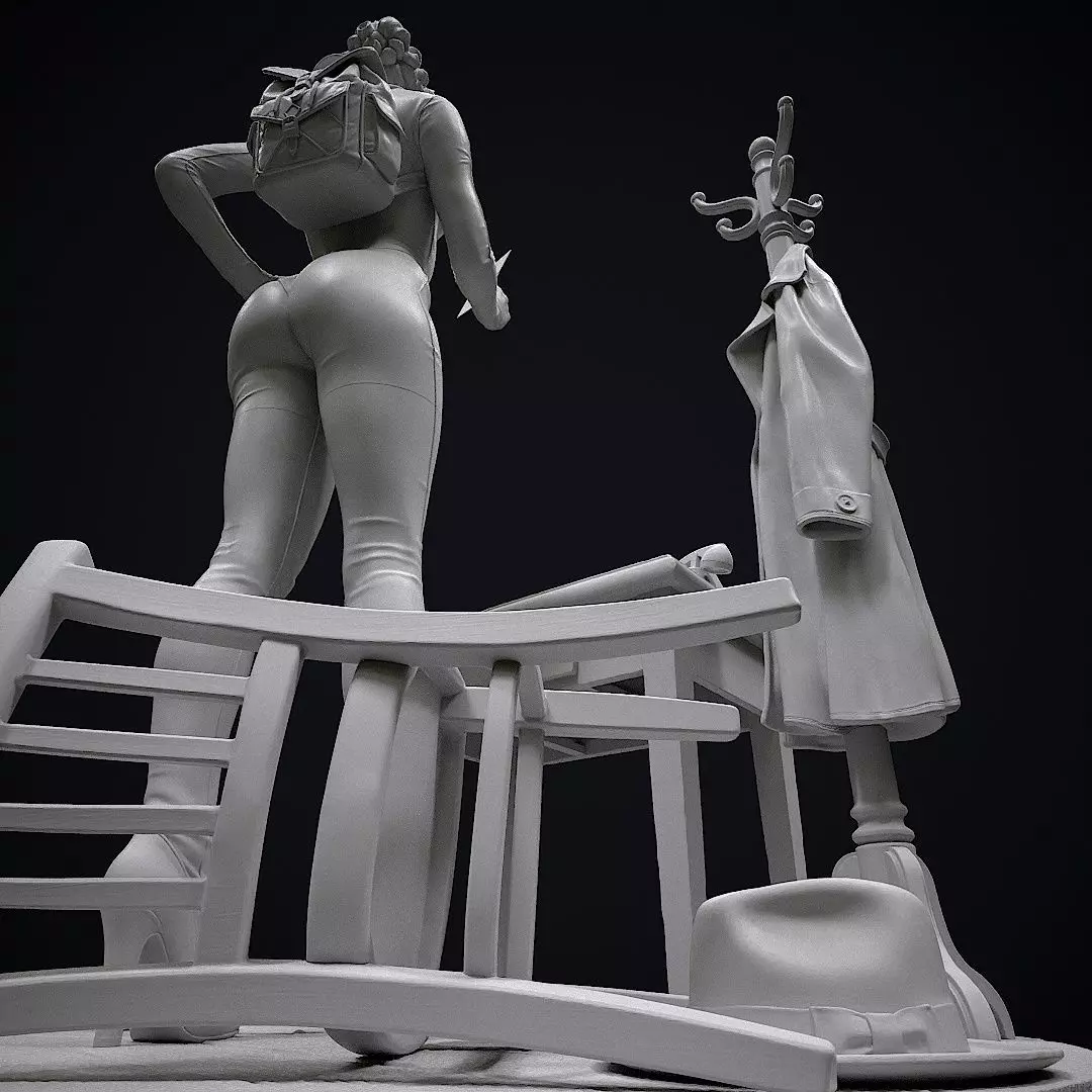 Catwoman Detective 3D print model_37