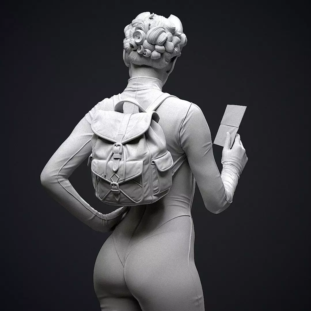 Catwoman Detective 3D print model_22