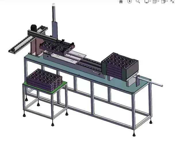 Manipulator automatic loading machine