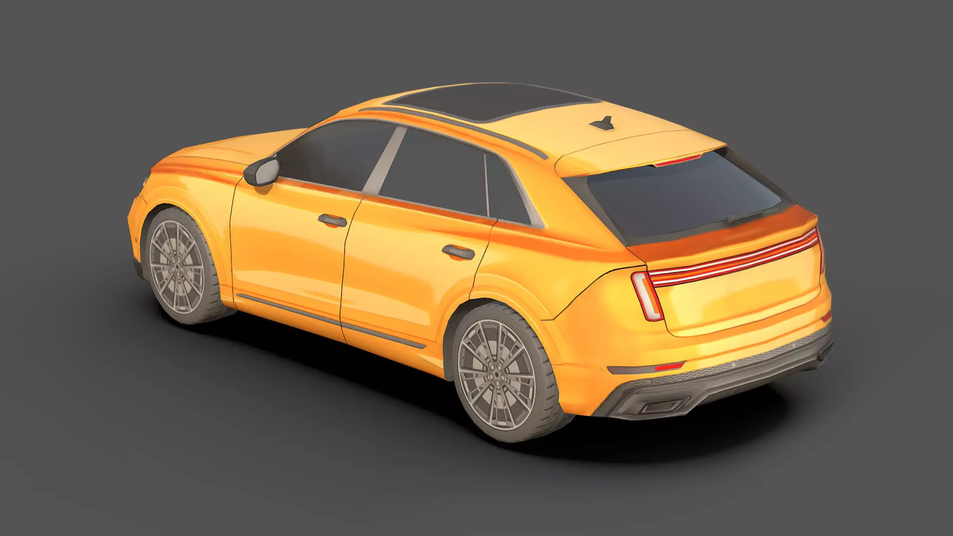 City Low Poly Cars Pack Low-poly 3D model_11