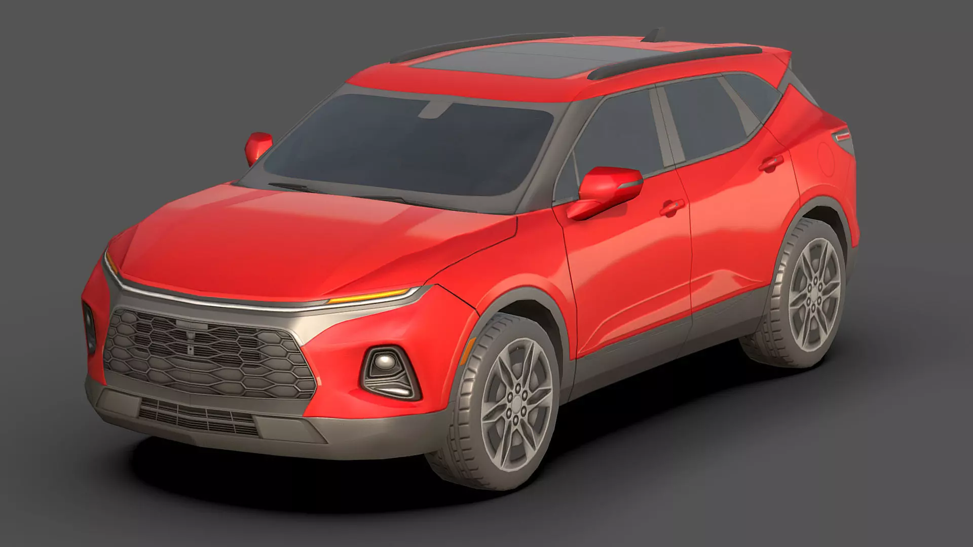 City Low Poly Cars Pack Low-poly 3D model_4