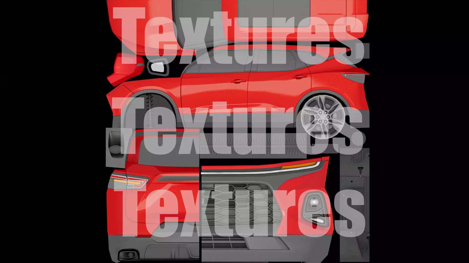 City Low Poly Cars Pack Low-poly 3D model_27