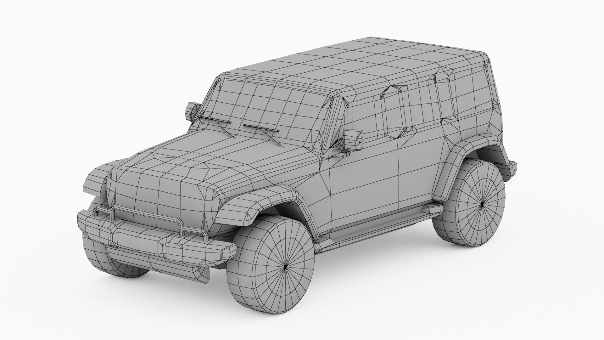 City Low Poly Cars Pack Low-poly 3D model_22