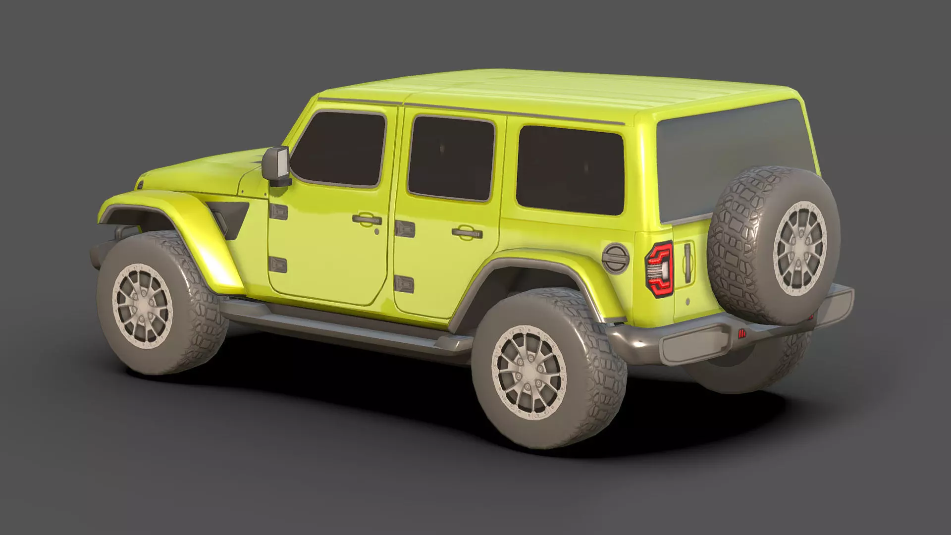 City Low Poly Cars Pack Low-poly 3D model_15