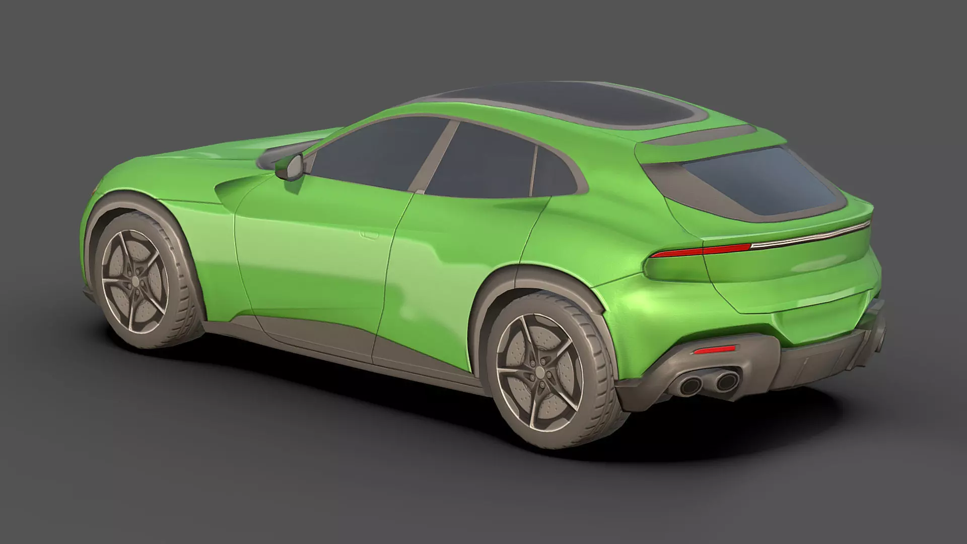 City Low Poly Cars Pack Low-poly 3D model_14