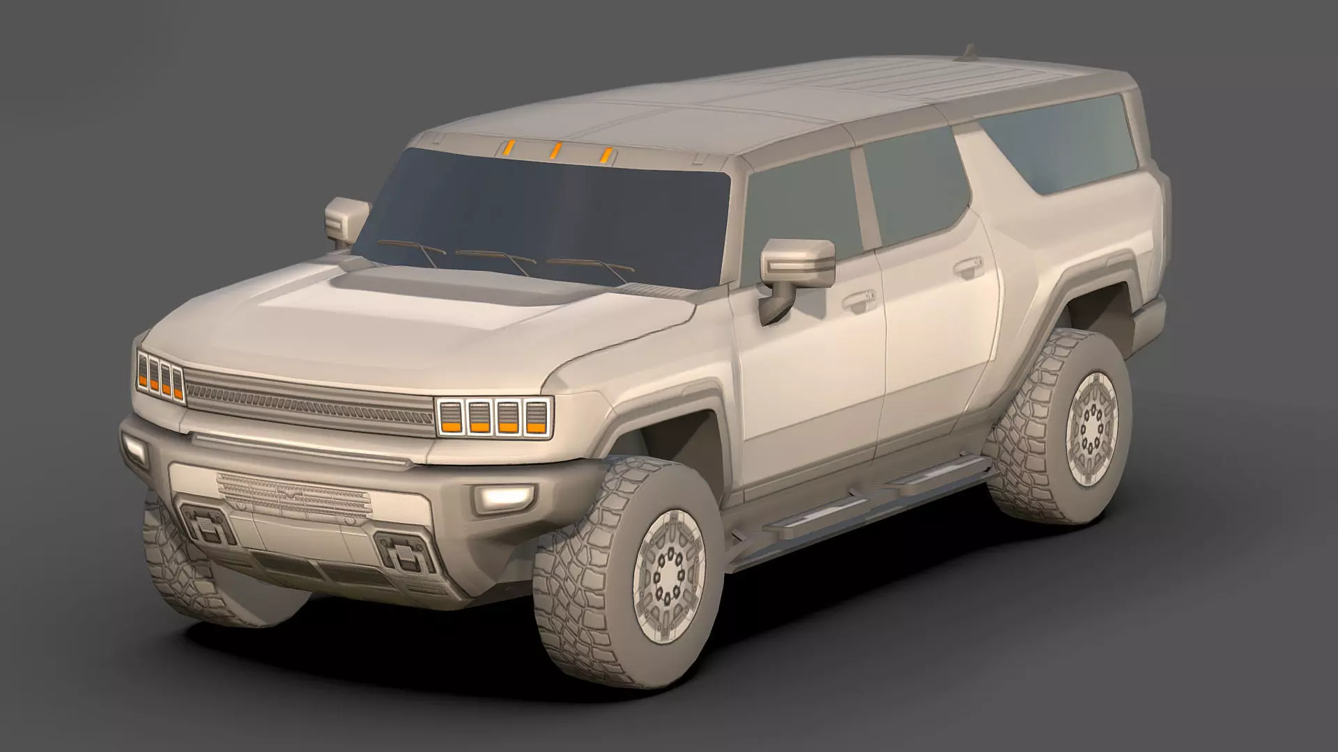 City Low Poly Cars Pack Low-poly 3D model_7