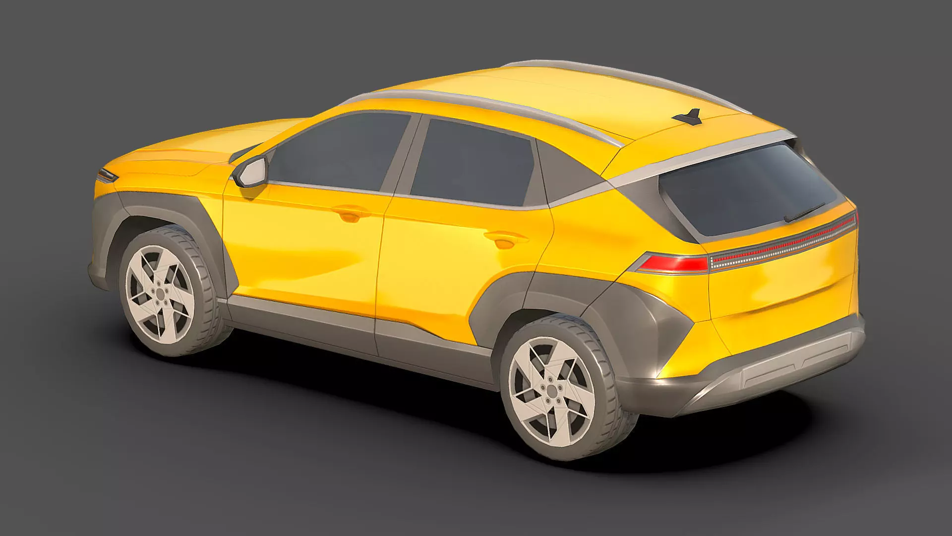 City Low Poly Cars Pack Low-poly 3D model_17