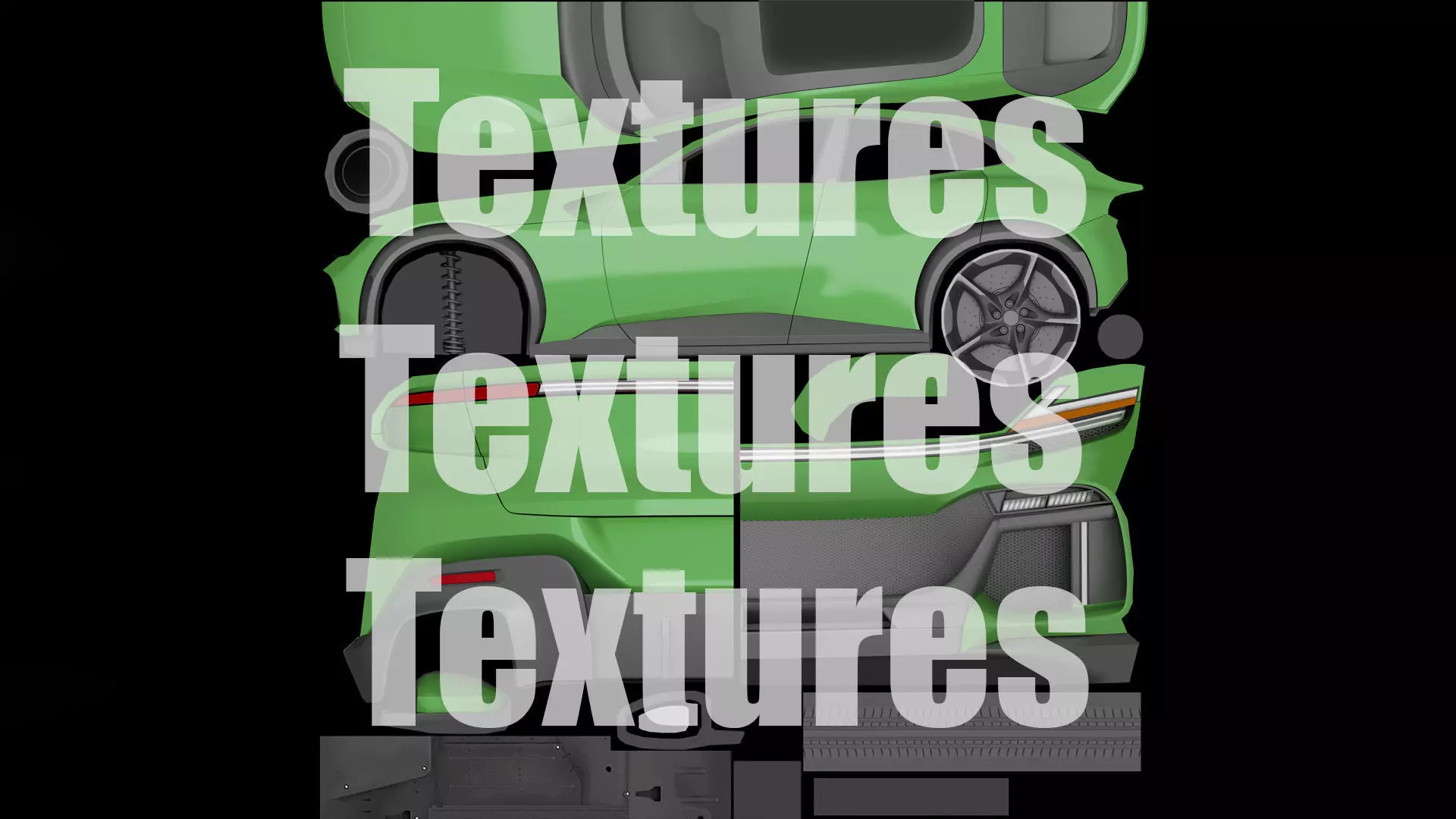 City Low Poly Cars Pack Low-poly 3D model_28