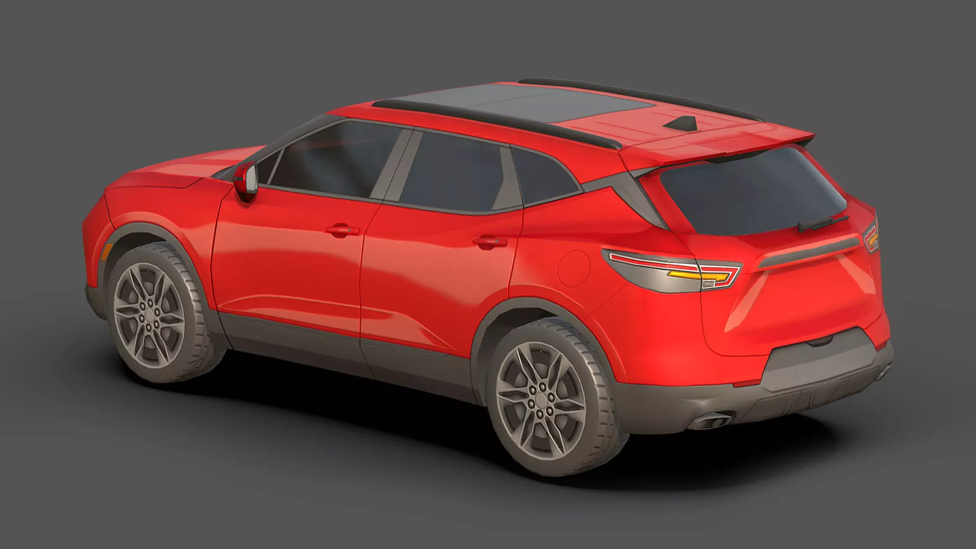 City Low Poly Cars Pack Low-poly 3D model_13