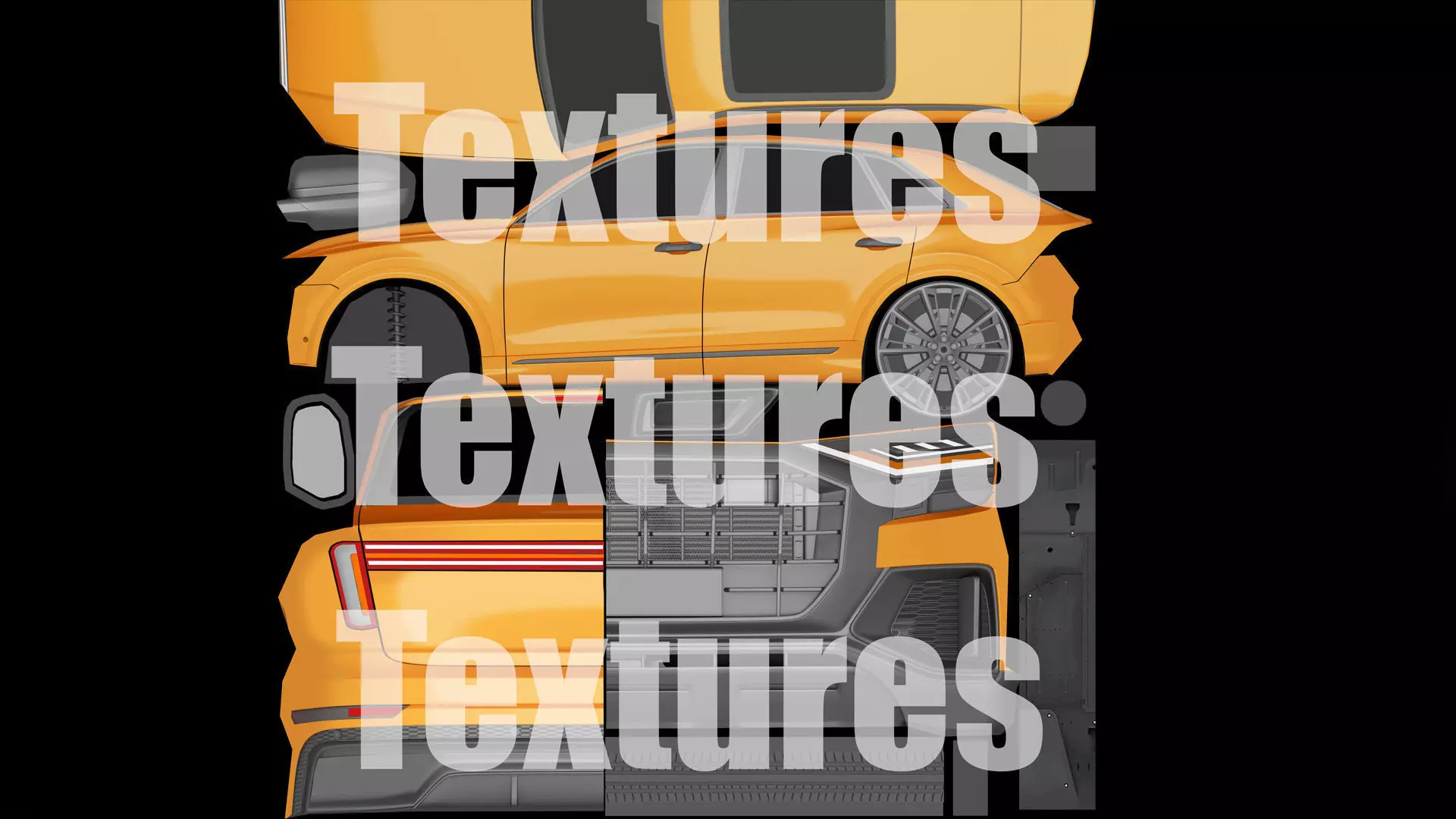 City Low Poly Cars Pack Low-poly 3D model_25