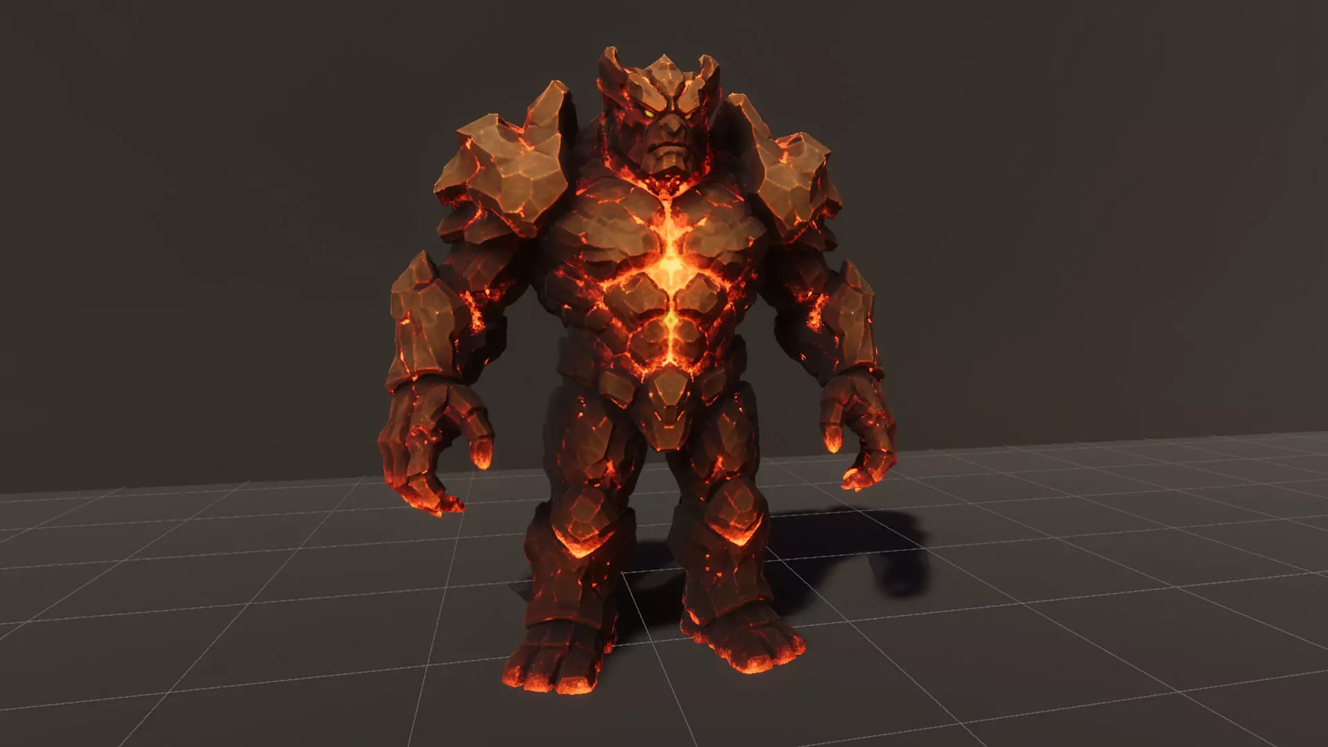 Golem Pack - Game ready characters Low-poly 3D model_36