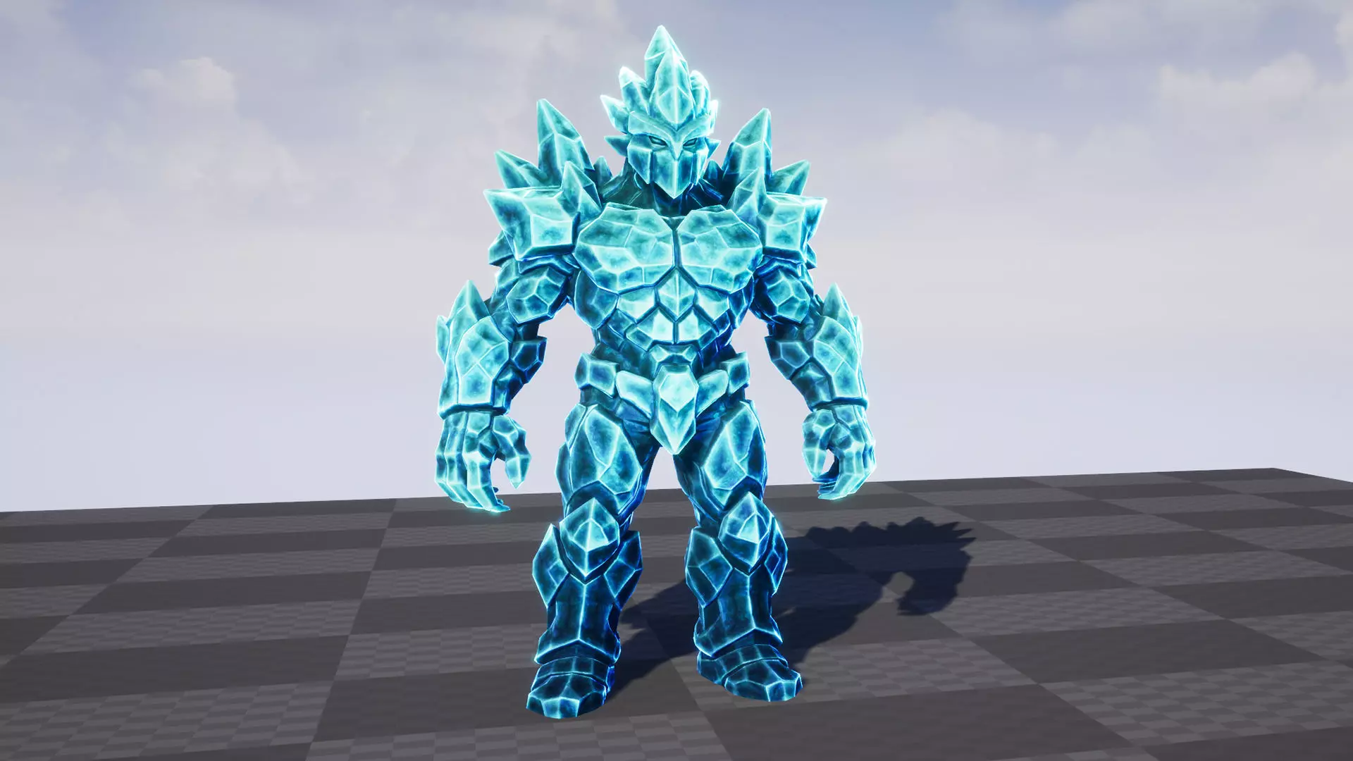 Golem Pack - Game ready characters Low-poly 3D model_8