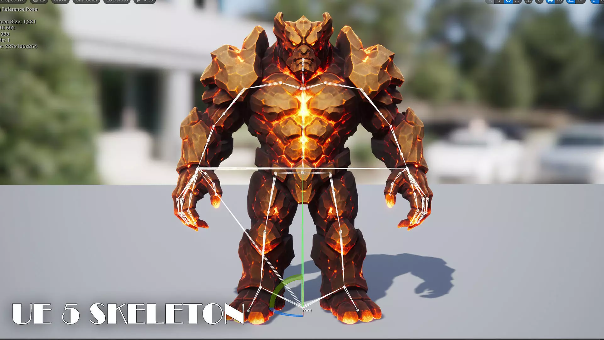 Golem Pack - Game ready characters Low-poly 3D model_33