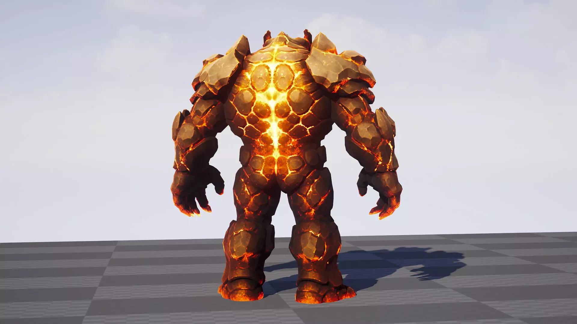 Golem Pack - Game ready characters Low-poly 3D model_31