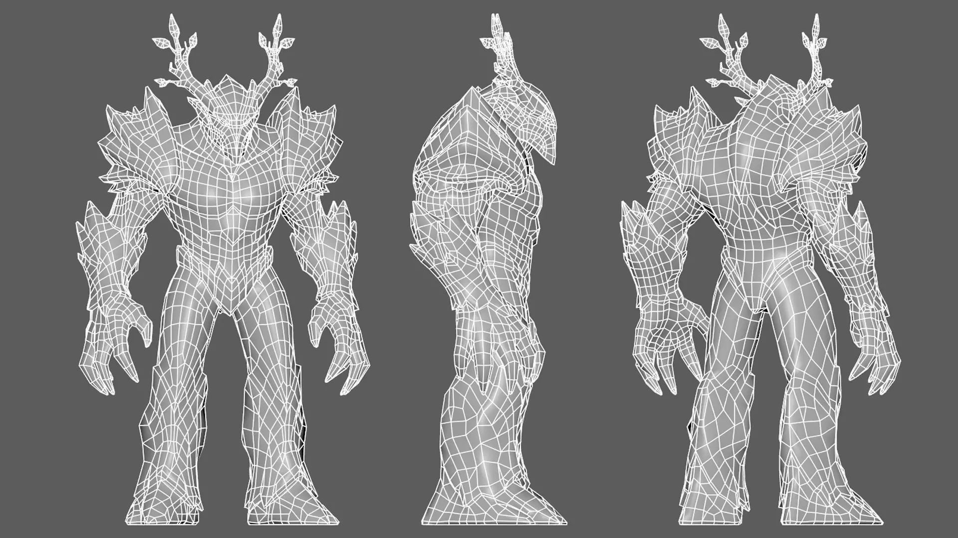 Golem Pack - Game ready characters Low-poly 3D model_59