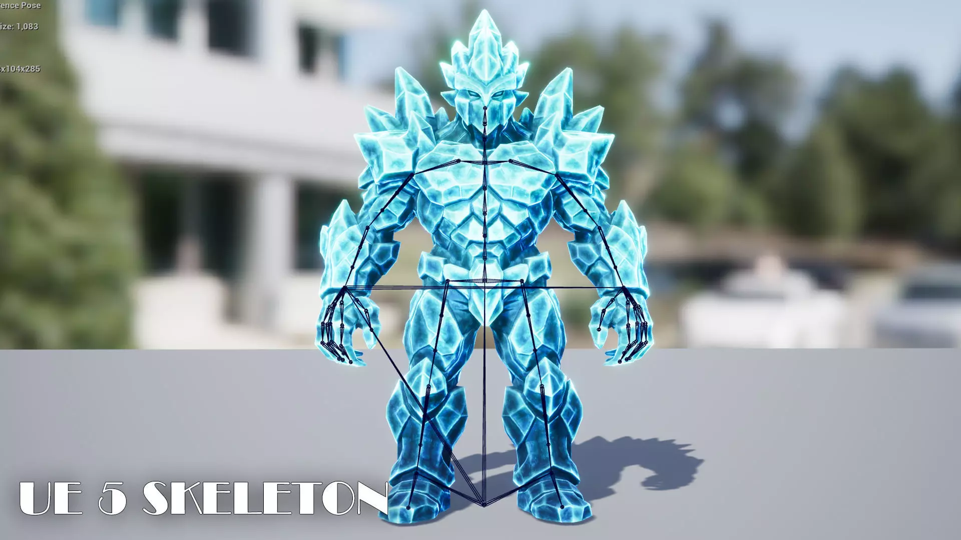 Golem Pack - Game ready characters Low-poly 3D model_11