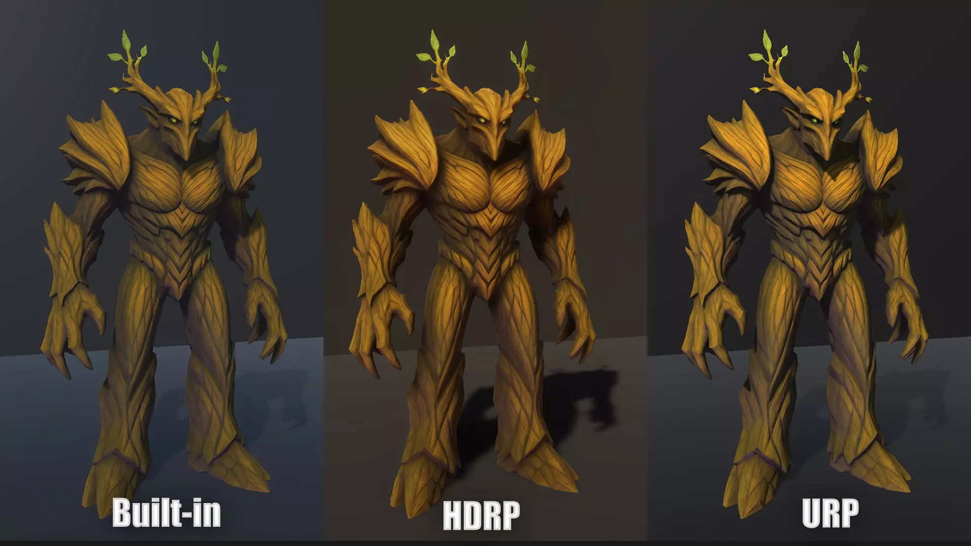 Golem Pack - Game ready characters Low-poly 3D model_58