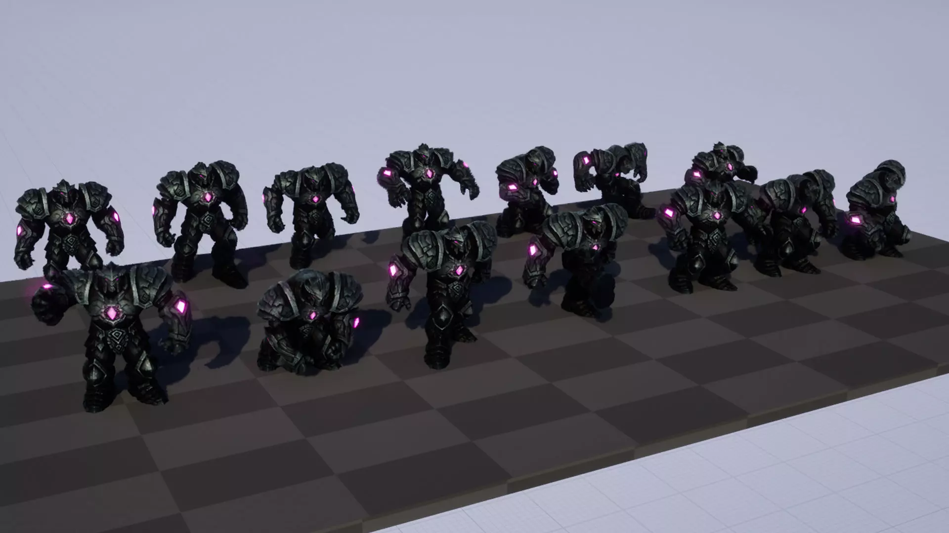Golem Pack - Game ready characters Low-poly 3D model_23