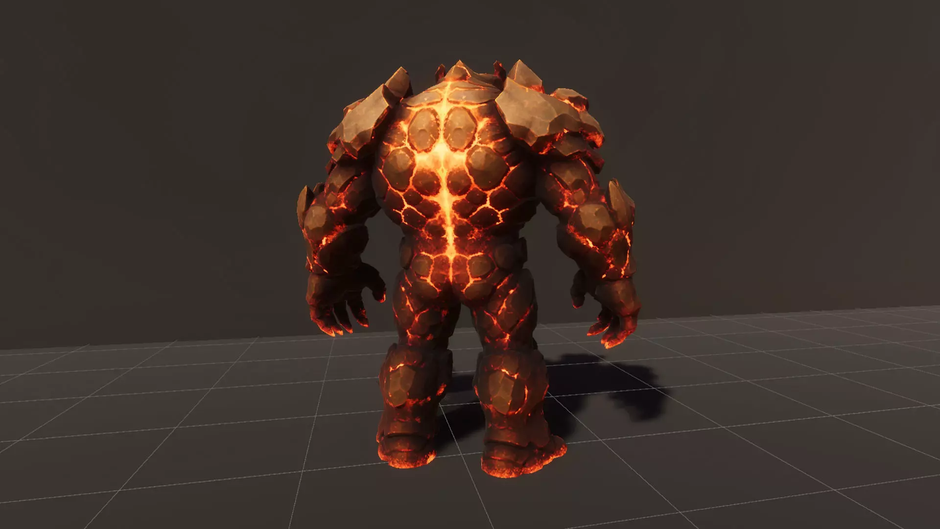 Golem Pack - Game ready characters Low-poly 3D model_37