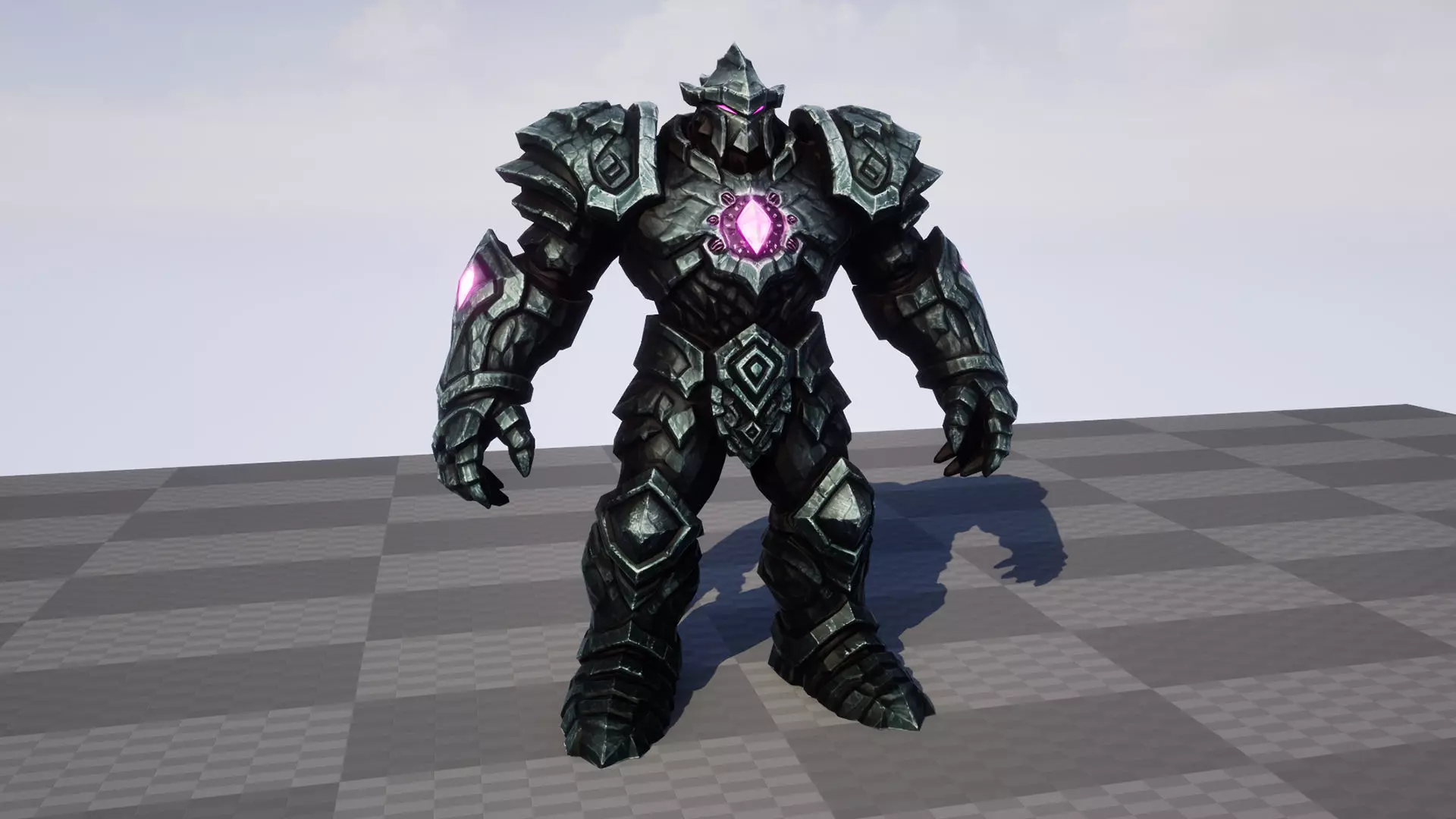 Golem Pack - Game ready characters Low-poly 3D model_20