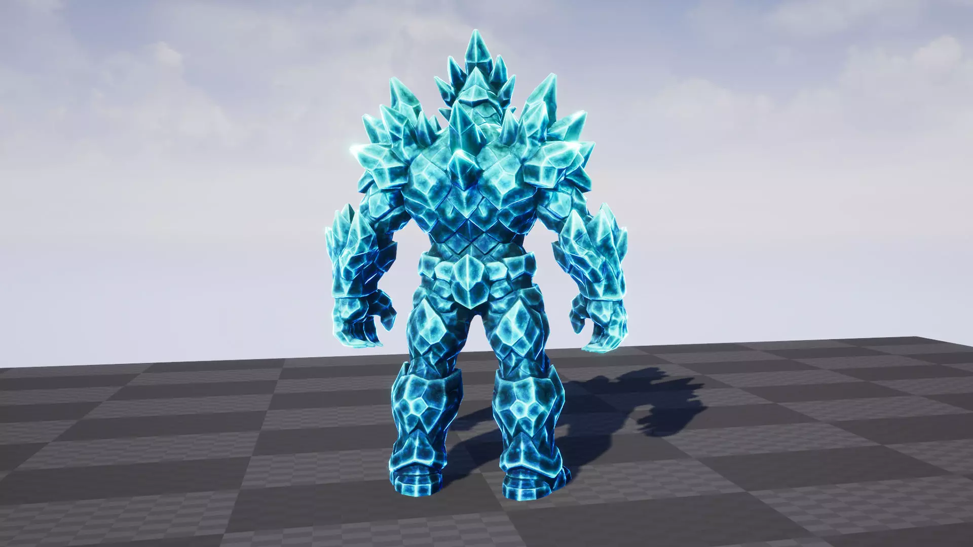 Golem Pack - Game ready characters Low-poly 3D model_9