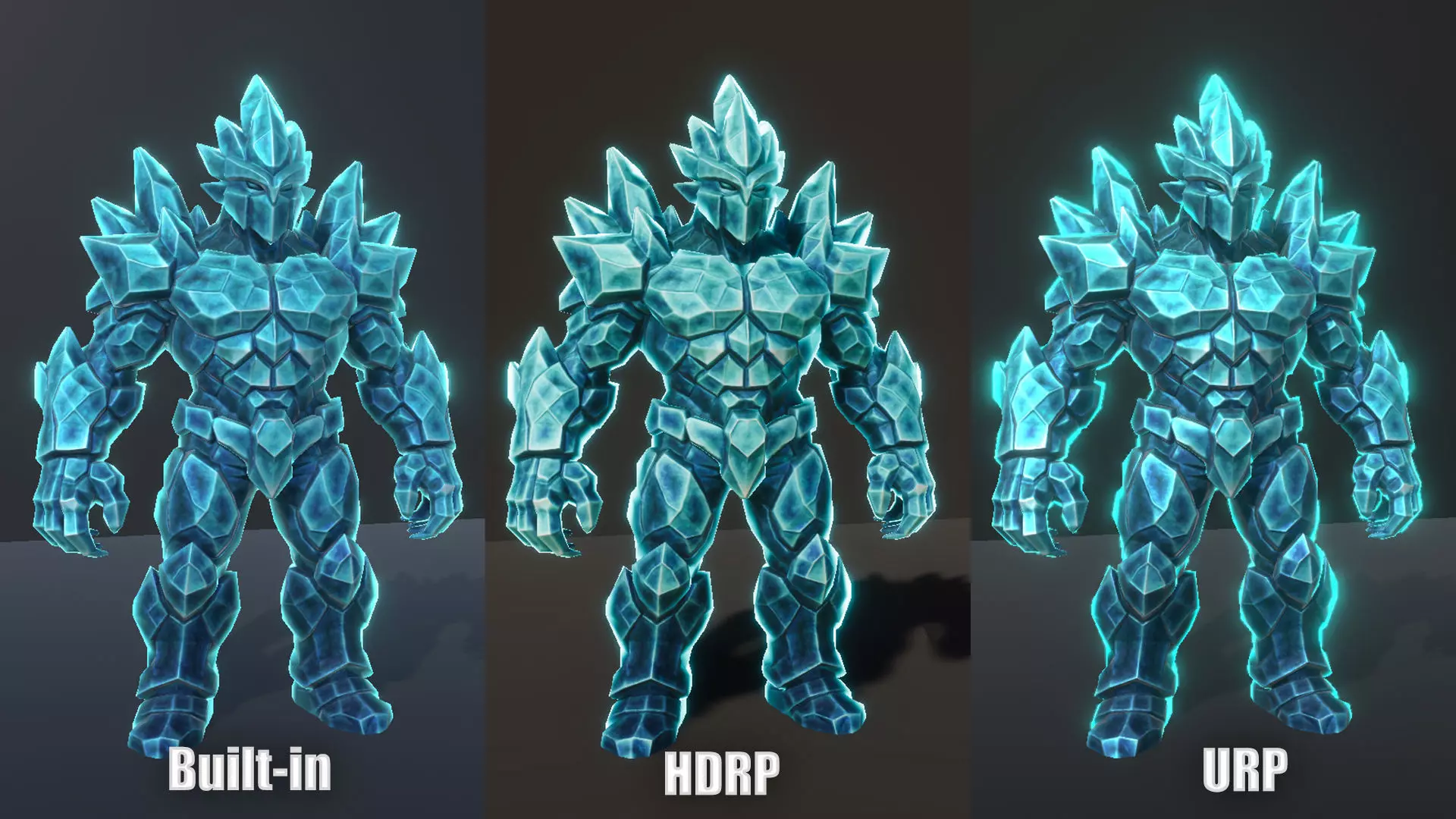 Golem Pack - Game ready characters Low-poly 3D model_16