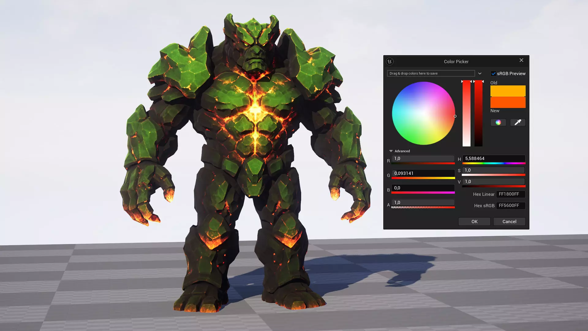 Golem Pack - Game ready characters Low-poly 3D model_32