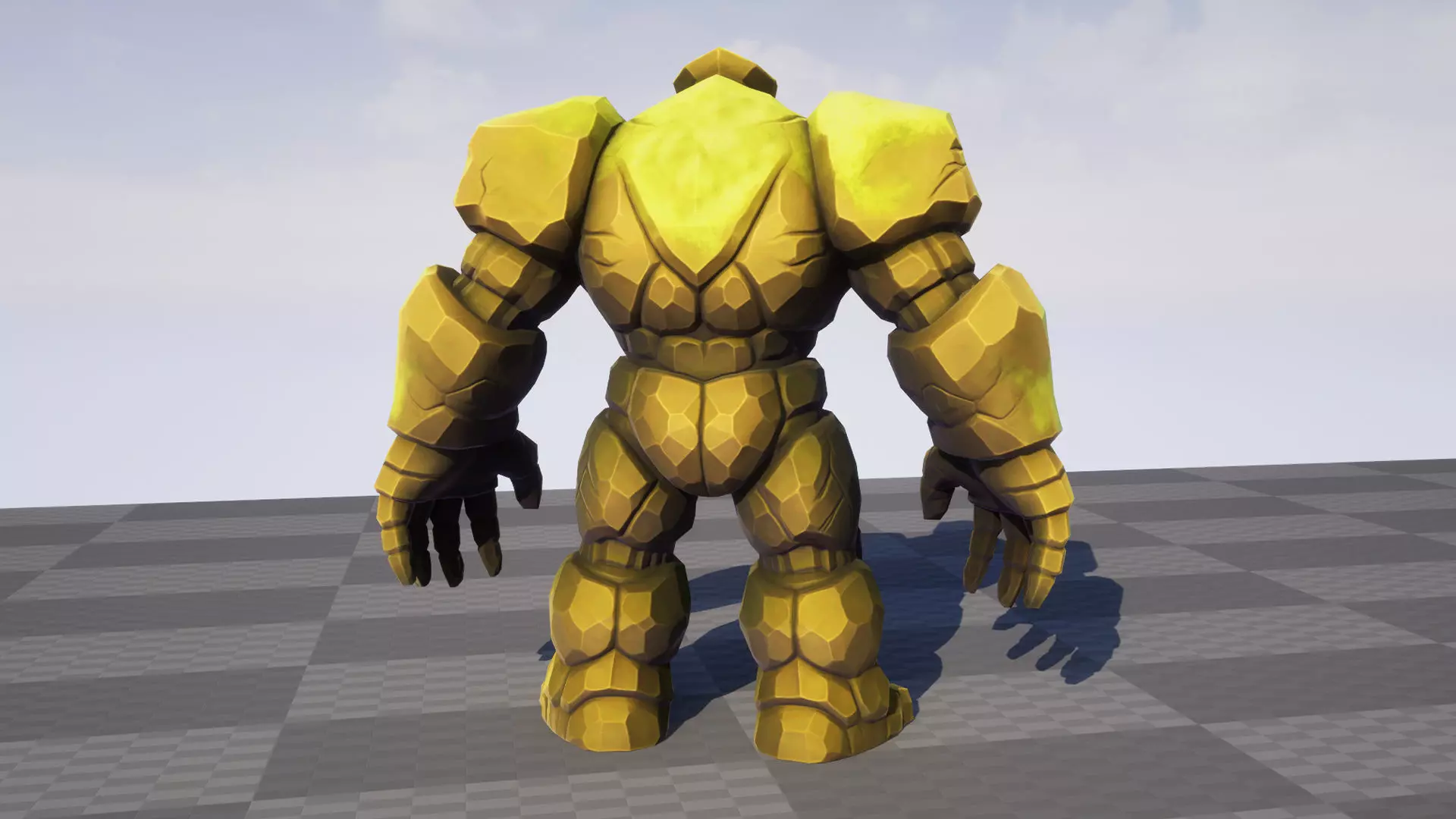 Golem Pack - Game ready characters Low-poly 3D model_42
