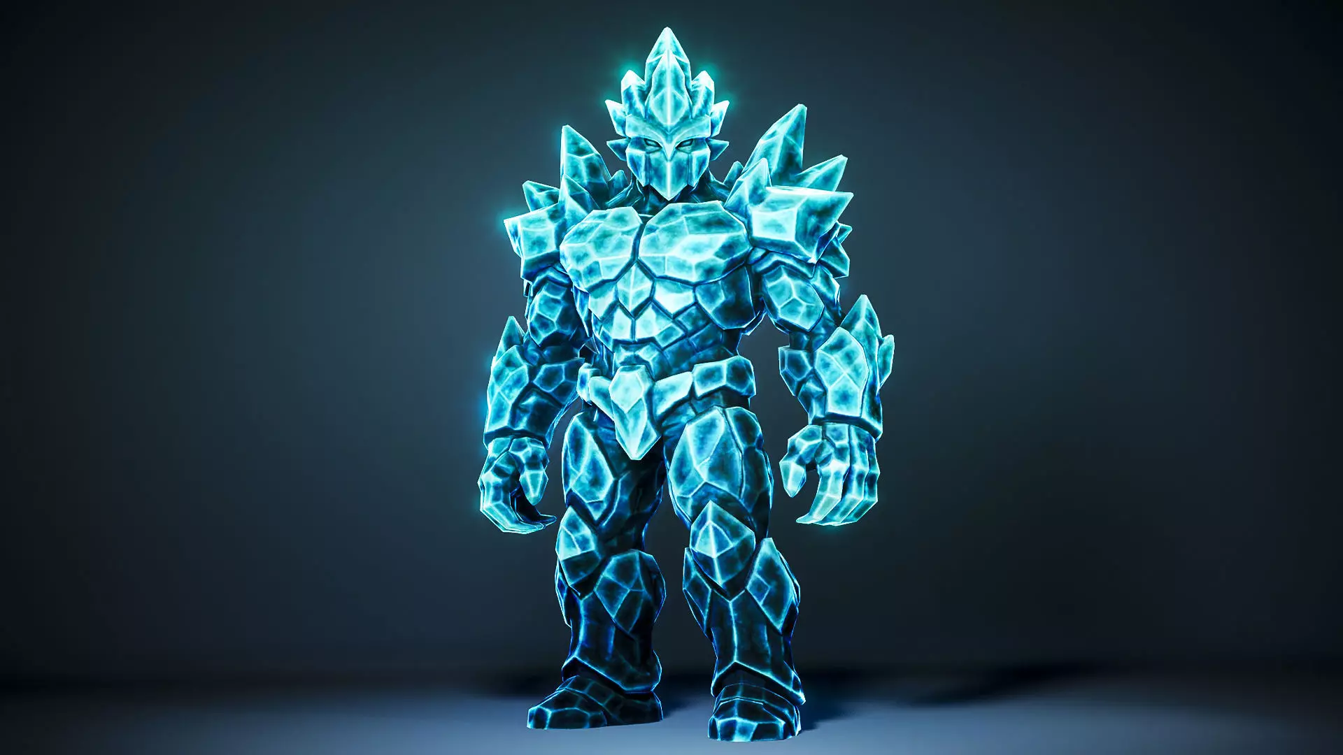 Golem Pack - Game ready characters Low-poly 3D model_7