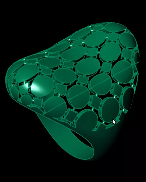 engrave gold ring 3D print model