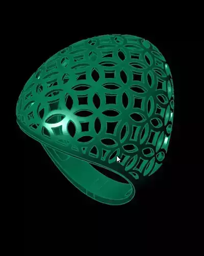 fusion luxury gold ring 