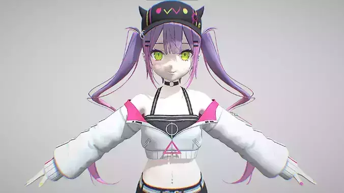 Towa Tokoyami -  Hololive x Tower Of God New World