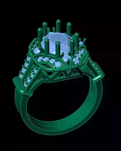 engagement halo oval jewelry ring