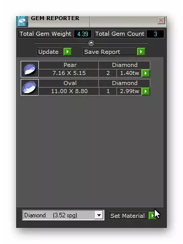 oval and pear jewelry ring 3D print model_5