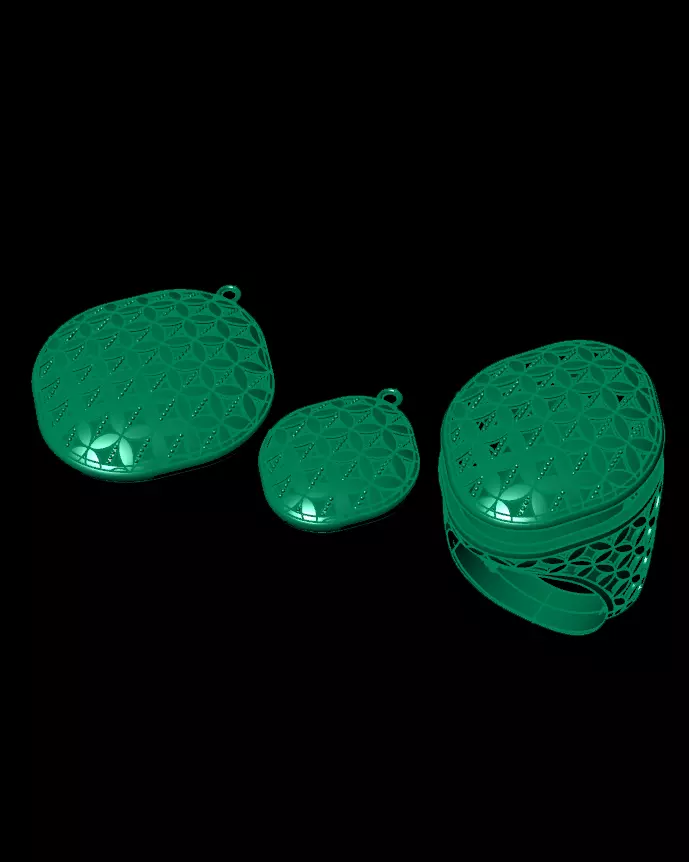 engrave fusion gold set 3D print model