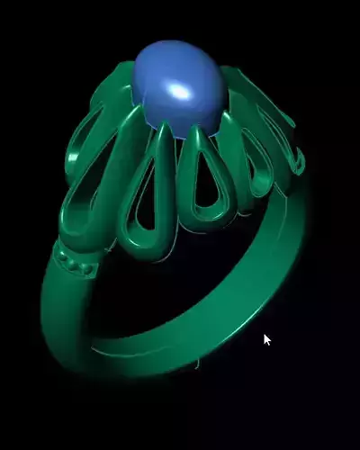 oval man jewelry ring