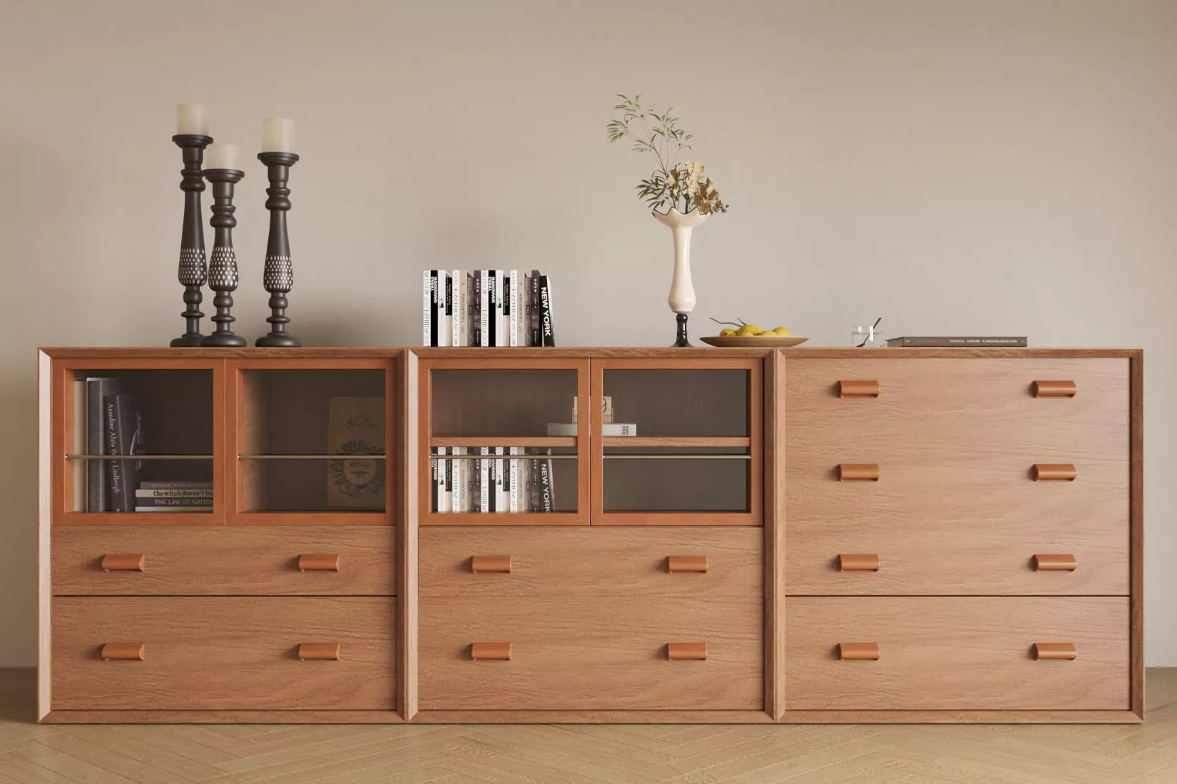 decorative cabinet 3D model_0