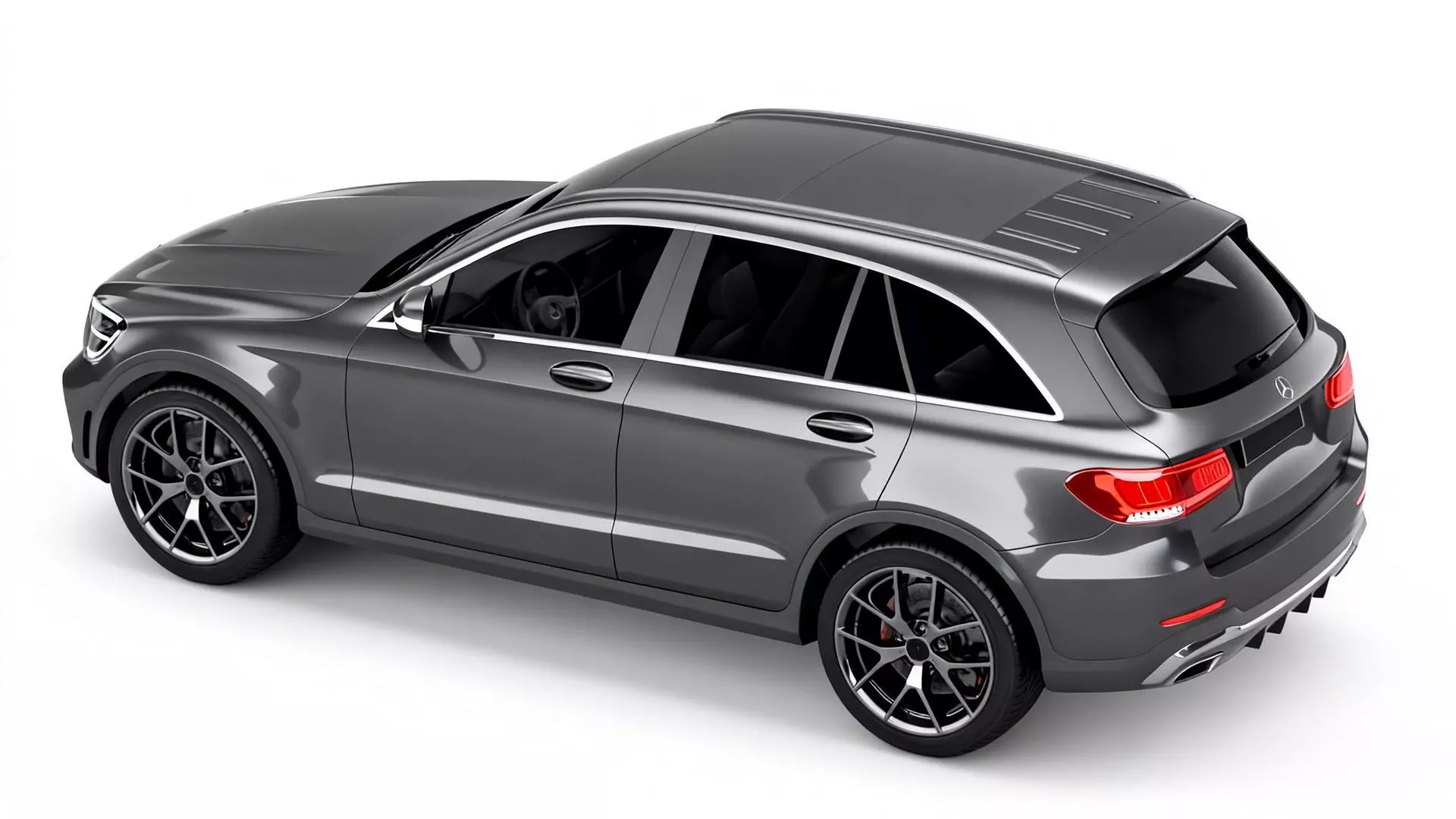 Mercedes Benz GLC High-Detail GLC-Class SUV 3D model_2