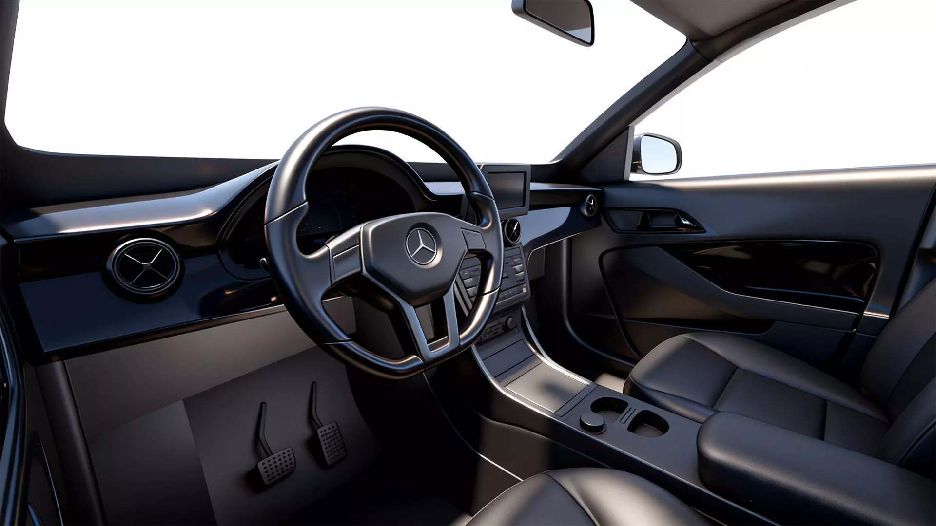 Mercedes Benz GLC High-Detail GLC-Class SUV 3D model_9