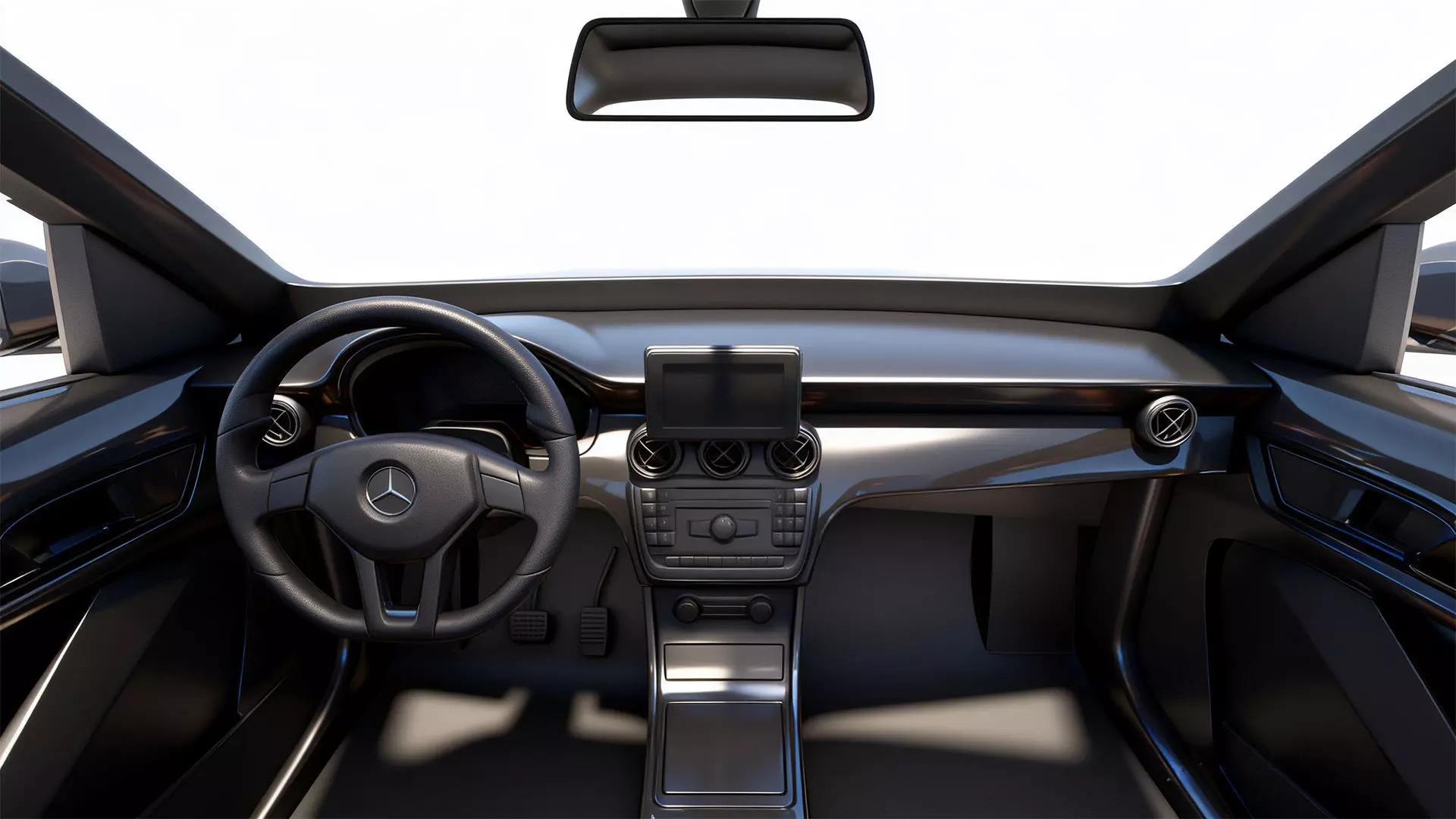 Mercedes Benz GLC High-Detail GLC-Class SUV 3D model_7