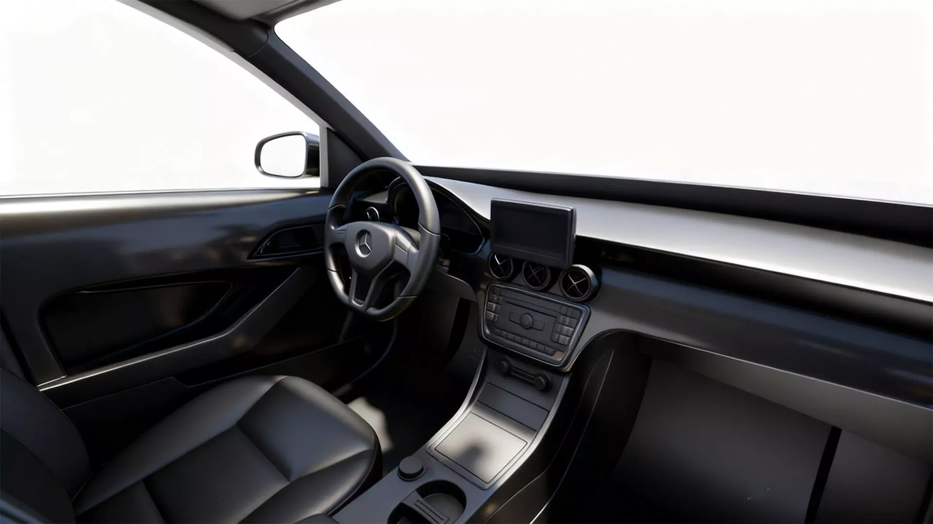 Mercedes Benz GLC High-Detail GLC-Class SUV 3D model_8