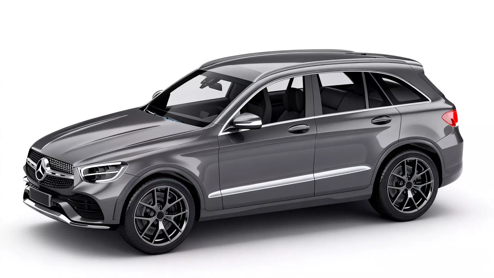 Mercedes Benz GLC High-Detail GLC-Class SUV 3D model_1