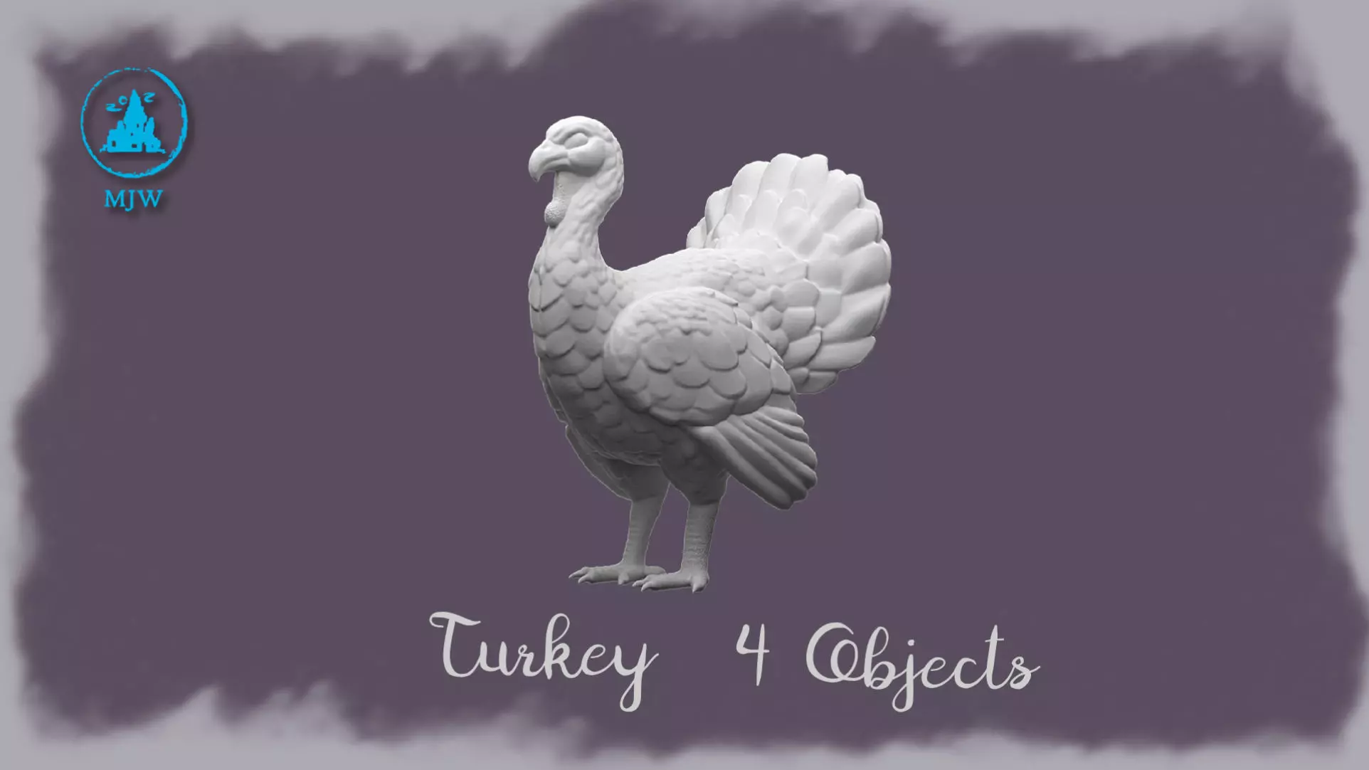 Turkey Miniature for Dollhouse and Dioramas  3D print model_0