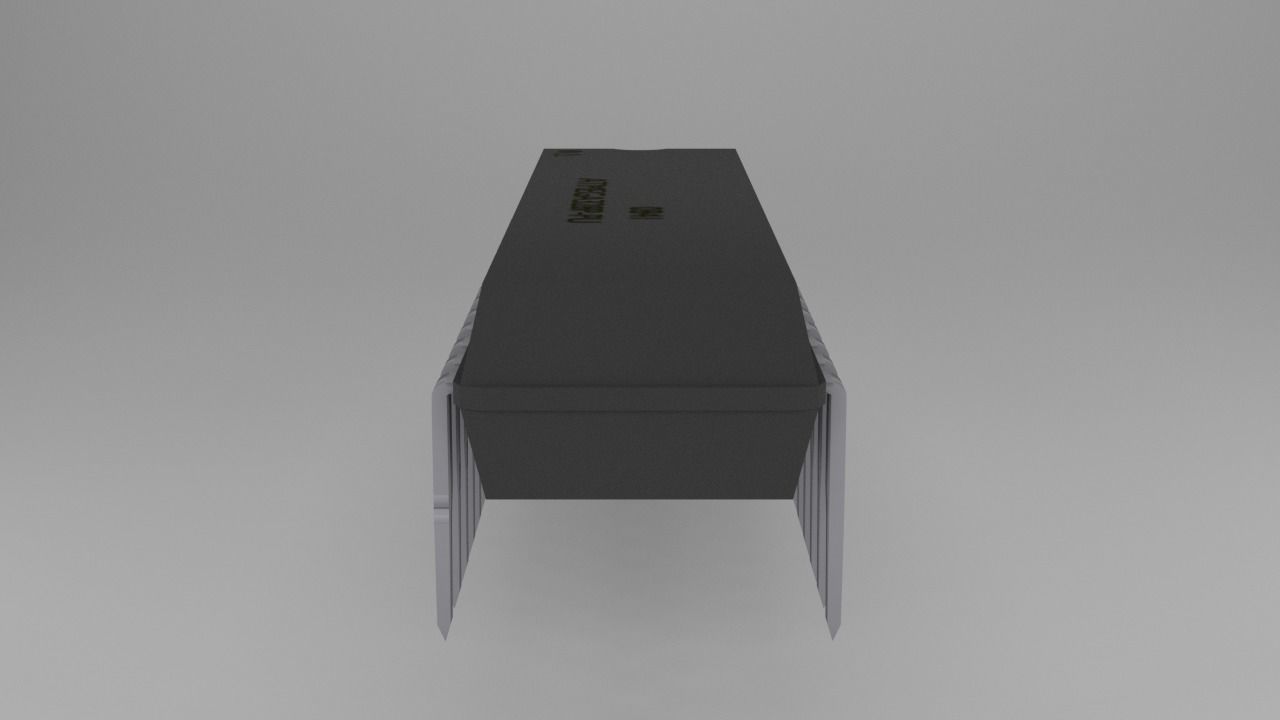 ATMega328P-PU Microcontroller Free low-poly 3D model_36