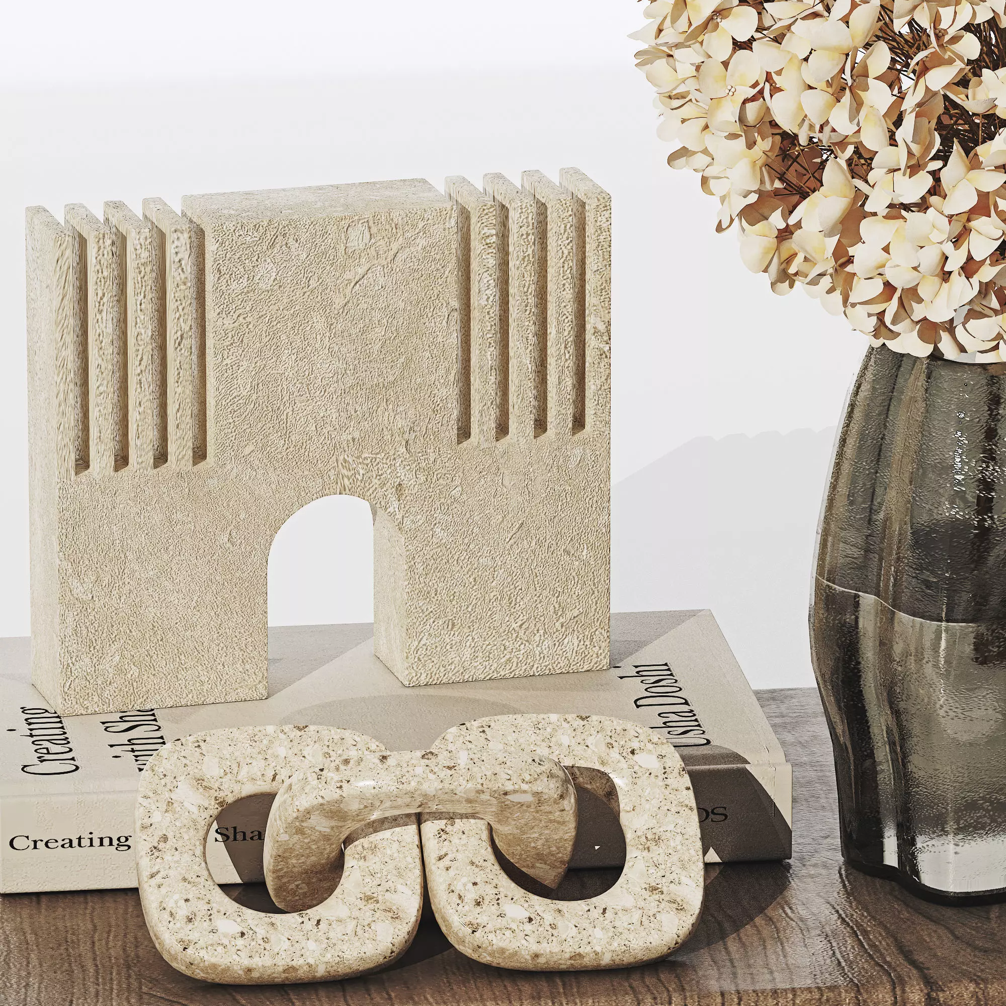 Decorative Set 039 Low-poly 3D model_3